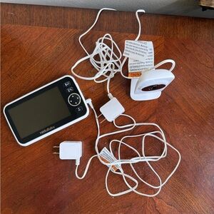 Black and White Hello Baby Video Baby Monitor